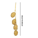 Maxbell Artificial Vegetable Ornament Versatile Corn Model for Decorating Fall Craft 50x10x5cm Potato