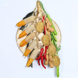 Maxbell Artificial Vegetable Ornament Versatile Corn Model for Decorating Fall Craft 50x10x5cm Potato