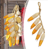 Maxbell Artificial Vegetable Ornament Versatile Corn Model for Decorating Fall Craft 45x10x5cm Corn