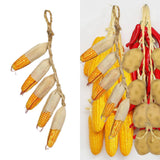 Maxbell Artificial Vegetable Ornament Versatile Corn Model for Decorating Fall Craft 45x10x5cm Corn