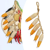 Maxbell Artificial Vegetable Ornament Versatile Corn Model for Decorating Fall Craft 45x10x5cm Corn