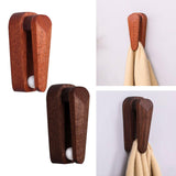 Maxbell Self Adhesion Towel Hook Towels Holder for Dish Towel Washing Cloth Blankets brown