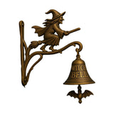 Maxbell Shopkeepers Retro Style Rustic Decor Entry Door Bell for Wall Farmhouse Home