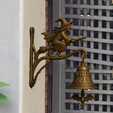 Maxbell Shopkeepers Retro Style Rustic Decor Entry Door Bell for Wall Farmhouse Home