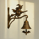 Maxbell Shopkeepers Retro Style Rustic Decor Entry Door Bell for Wall Farmhouse Home