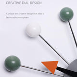 Maxbell Ball Clock in Multicolor Modern Wall Hanging Clock for Kids Room Home Office