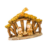 Maxbell Miniature Nativity Scene Ornament Festival Small Catholic Holy Family Statue