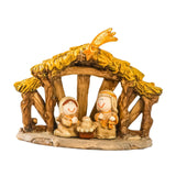 Maxbell Miniature Nativity Scene Ornament Festival Small Catholic Holy Family Statue