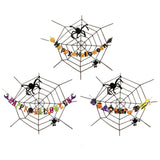 Maxbell Halloween Spider Web Decoration Halloween Decor for Wall Party Supplies Yard Style A
