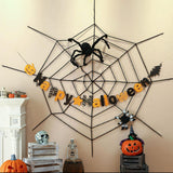 Maxbell Halloween Spider Web Decoration Halloween Decor for Wall Party Supplies Yard Style A