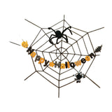 Maxbell Halloween Spider Web Decoration Halloween Decor for Wall Party Supplies Yard Style A