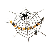 Maxbell Halloween Spider Web Decoration Halloween Decor for Wall Party Supplies Yard Style A