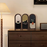 Maxbell Desk Decorative Screen Modern 3 Panel Divider for Shelf Home Decor