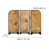 Maxbell Decorative Screen 3 Panel Divider for Entrance Cabinet Dining Room