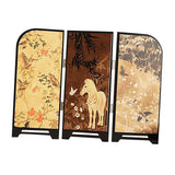 Maxbell Decorative Screen Collectible Artistic Divider for Bedroom Shelf