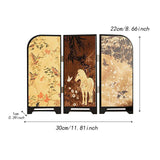Maxbell Decorative Screen 3 Panel Divider for Entrance Cabinet Dining Room