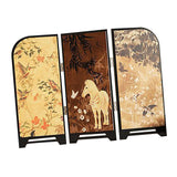 Maxbell Decorative Screen 3 Panel Divider for Entrance Cabinet Dining Room