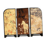 Maxbell Decorative Screen 3 Panel Divider for Entrance Cabinet Dining Room