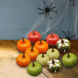 Maxbell 12Pcs Mini Artificial Pumpkins Foam Pumpkins for Kitchen Decoration Festival