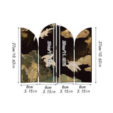 Maxbell Foldable Screen Ornament Decorative for Living Room Entrance Cabinet