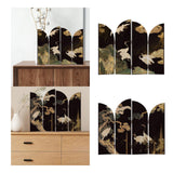 Maxbell Foldable Screen Ornament Decorative for Living Room Entrance Cabinet
