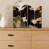 Maxbell Foldable Screen Ornament Decorative for Living Room Entrance Cabinet