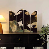 Maxbell Foldable Screen Ornament Decorative for Living Room Entrance Cabinet