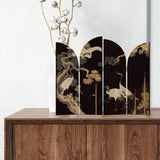 Maxbell Foldable Screen Ornament Decorative for Living Room Entrance Cabinet