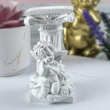 Maxbell Angel Garden Statue Resin Decorative Figurine for Living Room Backyard Study
