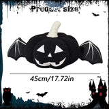 Maxbell Halloween Pumpkin Throw Pillow Home Decor Decorative Pillow for Home Holiday Black