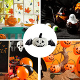 Maxbell Halloween Pumpkin Throw Pillow Home Decor Decorative Pillow for Home Holiday White