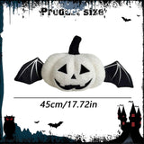 Maxbell Halloween Pumpkin Throw Pillow Home Decor Decorative Pillow for Home Holiday White