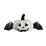 Maxbell Halloween Pumpkin Throw Pillow Home Decor Decorative Pillow for Home Holiday White