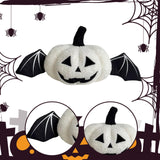 Maxbell Halloween Pumpkin Throw Pillow Home Decor Decorative Pillow for Home Holiday White