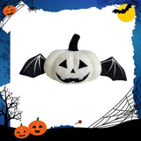 Maxbell Halloween Pumpkin Throw Pillow Home Decor Decorative Pillow for Home Holiday White