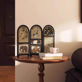 Maxbell Chinese Design Mini Screen Ornament 30x22cm for Shelf Dining Room