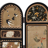 Maxbell Chinese Design Mini Screen Ornament 30x22cm for Shelf Dining Room