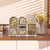 Maxbell Chinese Design Mini Screen Ornament 30x22cm for Shelf Dining Room
