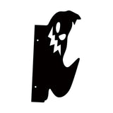 Maxbell Ghost Silhouette Wall Decoration Metal Wall Art Decor for Courtyard Indoor