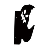 Maxbell Ghost Silhouette Wall Decoration Metal Wall Art Decor for Courtyard Indoor