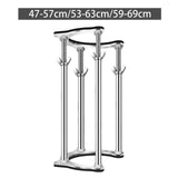 Maxbell Sagging Sink Repair Undermount Bracket Accessory for Wall Mount Sinks Sturdy 47cm to 57cm