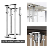 Maxbell Sagging Sink Repair Undermount Bracket Accessory for Wall Mount Sinks Sturdy 47cm to 57cm