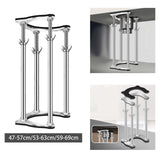 Maxbell Sagging Sink Repair Undermount Bracket Accessory for Wall Mount Sinks Sturdy 47cm to 57cm