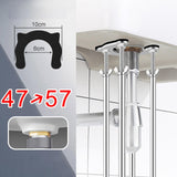 Maxbell Sagging Sink Repair Undermount Bracket Accessory for Wall Mount Sinks Sturdy 47cm to 57cm