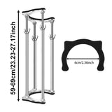 Maxbell Sagging Sink Repair Undermount Bracket Accessory for Wall Mount Sinks Sturdy 59cm to 69cm