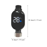 Maxbell Shower Thermometer Universal Bath Thermometer for Bathroom Household Kitchen