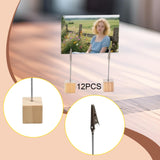 Maxbell 12x Desktop Photo Holder Decor Picture Display Stand for Office Home Wedding