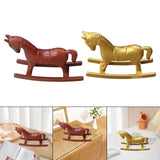 Maxbell Rocking Horse Ornament Gift Table Centerpiece Bedroom Sculpture