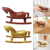 Maxbell Rocking Horse Ornament Gift Table Centerpiece Bedroom Sculpture