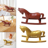 Maxbell Rocking Horse Ornament Gift Table Centerpiece Bedroom Sculpture